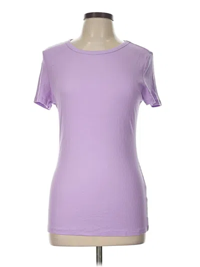 Pre-owned Anrabess Short Sleeve T-shirt In Purple