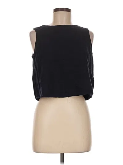 Pre-owned Anrabess Sleeveless Blouse In Black