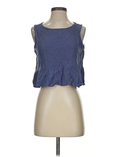 Pre-owned Anrabess Sleeveless Blouse In Blue