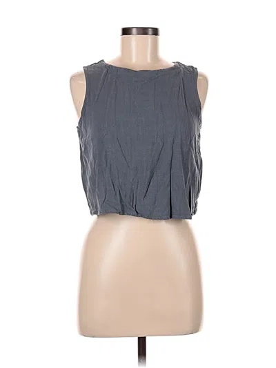 Pre-owned Anrabess Sleeveless Blouse In Gray