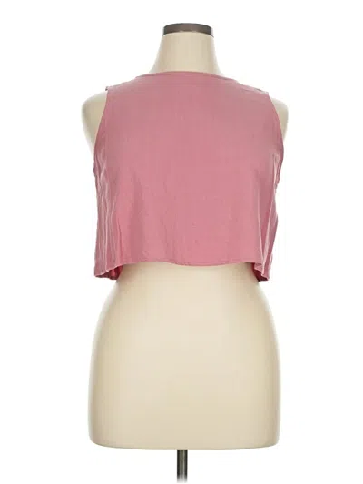 Pre-owned Anrabess Sleeveless Blouse In Pink