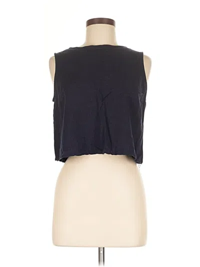 Pre-owned Anrabess Sleeveless Top Black Halter Neckline Tops