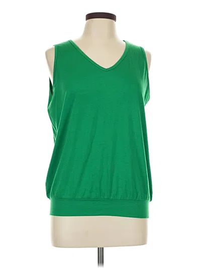 Pre-owned Anrabess Sleeveless T-shirt In Green