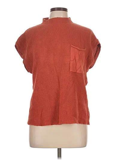 Pre-owned Anrabess Sweater Vest In Orange