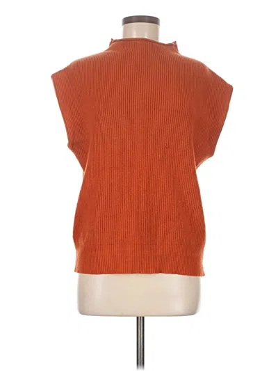 Pre-owned Anrabess Sweater Vest In Orange
