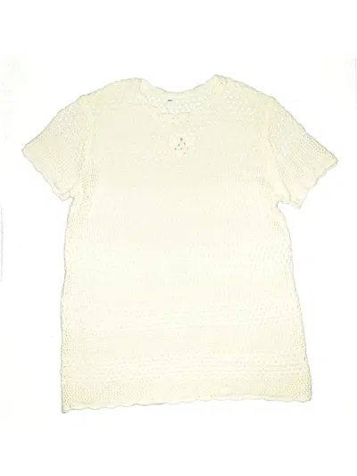 Anrabess Swimsuit Cover Up In White