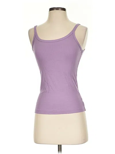 Pre-owned Anrabess Tank Top Purple Strapless Neckline Tops