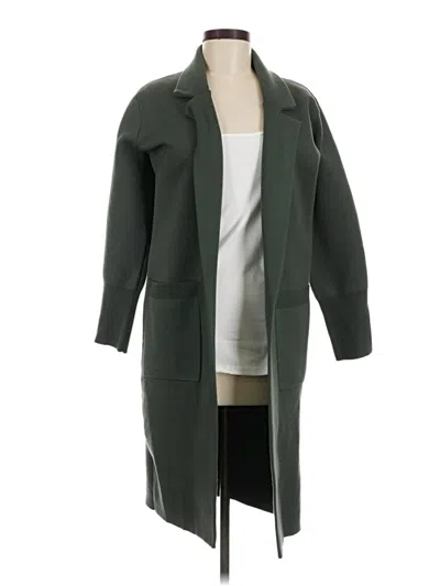 Pre-owned Anrabess Trenchcoat In Green