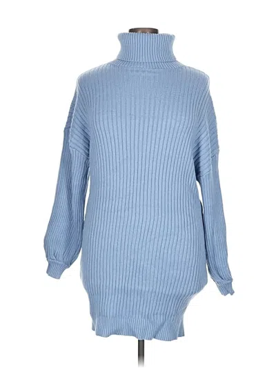 Pre-owned Anrabess Turtleneck Sweater In Blue