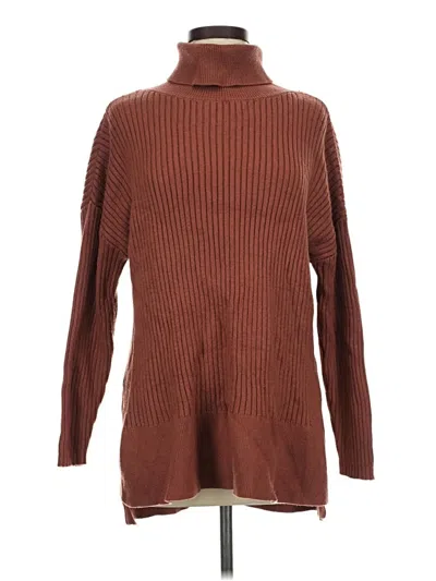 Pre-owned Anrabess Turtleneck Sweater In Brown