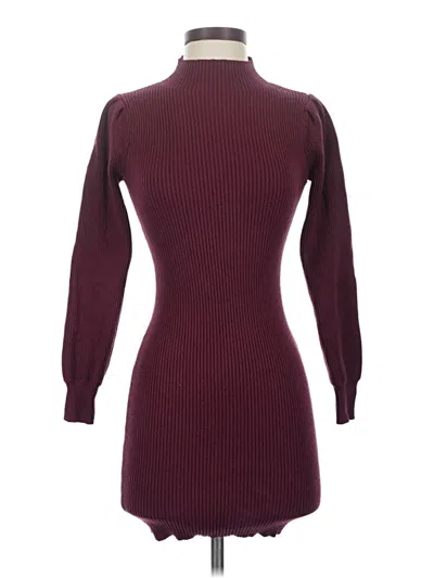 Pre-owned Anrabess Turtleneck Sweater In Burgundy