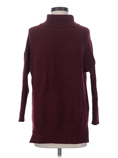 Pre-owned Anrabess Turtleneck Sweater In Burgundy