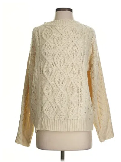 Pre-owned Anrabess Turtleneck Sweater In Ivory