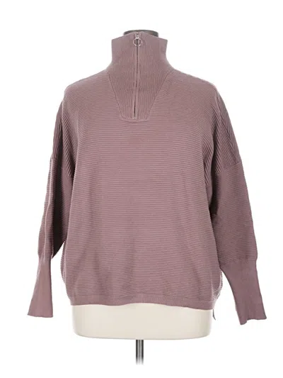 Pre-owned Anrabess Turtleneck Sweater In Purple