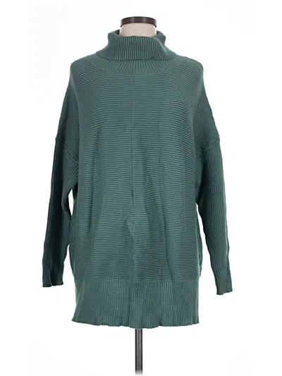 Pre-owned Anrabess Turtleneck Sweater In Teal