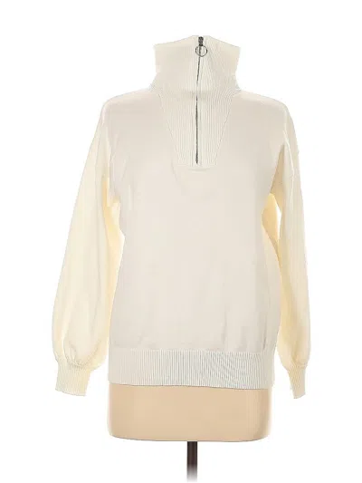 Pre-owned Anrabess Turtleneck Sweater In White