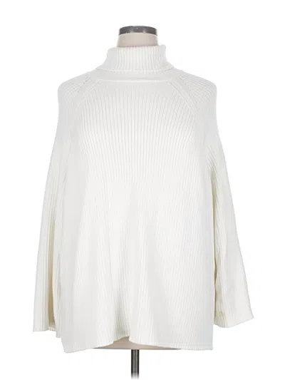 Pre-owned Anrabess Turtleneck Sweater In White
