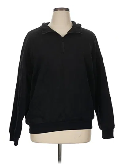 Pre-owned Anrabess Zip Up Hoodie In Black