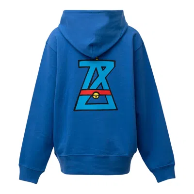 Anrealage Az Doraemon Logo Hoodie In Blue