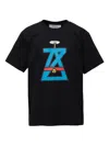 Anrealage Graphic-print T-shirt In Black