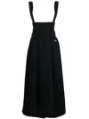 Anrealage X Champion Cotton Midi Dress In Black