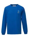 Anrealage X Doraemon Drone-print Long-sleeve Top In Blue