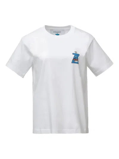 Anrealage X Doraemon Graphic T-shirt In White