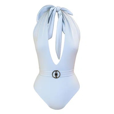 Anse Victorin Women's Candice Swimsuit Light Blue