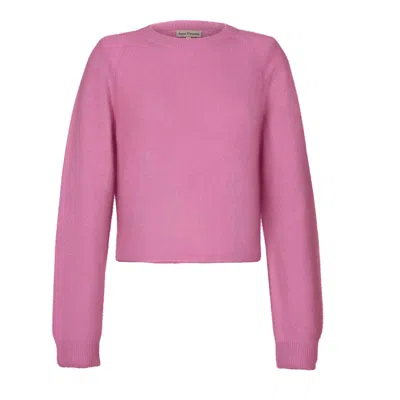 Anse Victorin Women's Elaine Cashmere Pullover - Pink