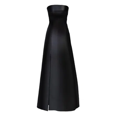 Anse Victorin Women's Irena Silk Dress - Black