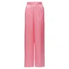 Anse Victorin Women's Pink / Purple Emma Silk Pants - Pink In Pink/purple