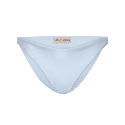 Anse Victorin Women's Sophia Bikini Bottom - Light Blue