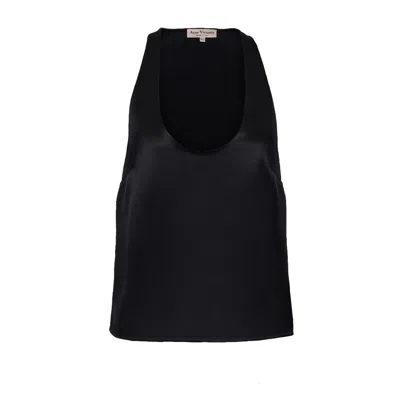 Anse Victorin Women's Victoria Silk Top - Black