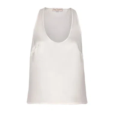 Anse Victorin Women's Victoria Silk Top - Cream White