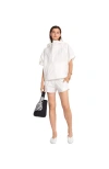 Ansea The Anorak Shirt In White