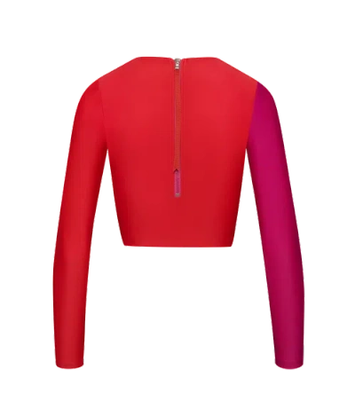 Ansea The Rash Guard In Hyper Red
