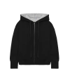 Ansea The Reversible Hoodie In Black/gray