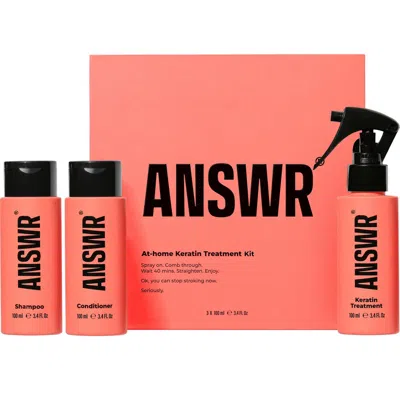 Answr At-home Keratin Treatment Kit In No Color