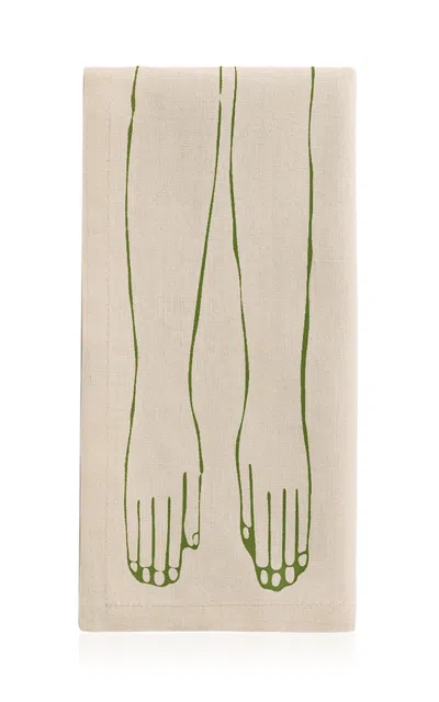 Anūt Cairo Anut; Set Of 2 In Green