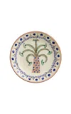 Anūt Cairo Dancing Palm Dinner Plate In Multi