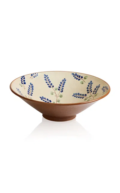 Anūt Cairo Luxor Vine Serving Bowl In Neutral