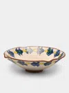 Anūt Cairo Manial Hand-painted Ceramic Deep Serving Bowl Anut Cairo Abask Luxury Gift