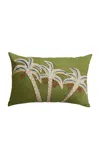 Anūt Cairo Oasis Cushion Cover In Green