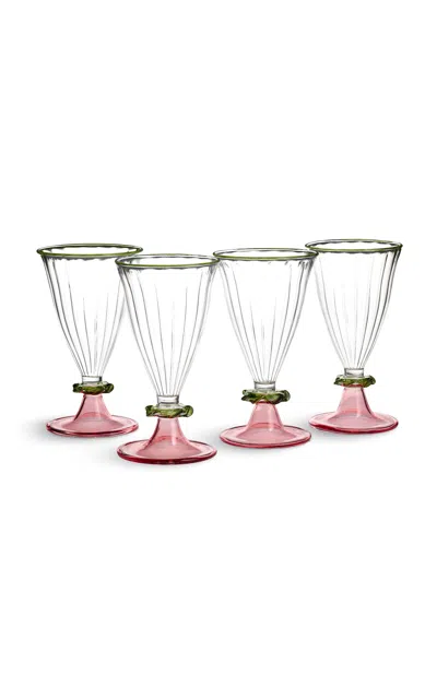 Anūt Cairo Palace Walk; Set Of 4 In Gold