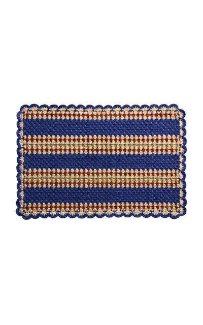 Anūt Cairo Ramses; Set Of 2 In Blue