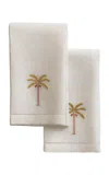 Anūt Cairo Set-of-two; Date Palm Napkins In Pink