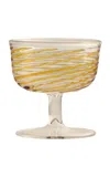 Anūt Cairo Set-of-two; Swirly Ice Cream Bowls In Yellow