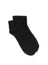 Ant45 Glitter-effect Socks (pack Of Two) In Black