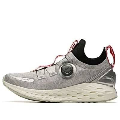 Anta A-flashfoam X Nasa 'silver Grey' In White