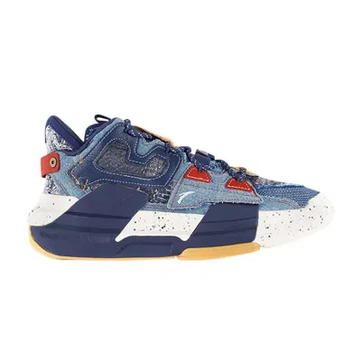 Pre-owned Anta Badao 3.0 X-game 'dark Blue Red' | Men's Size 10.5